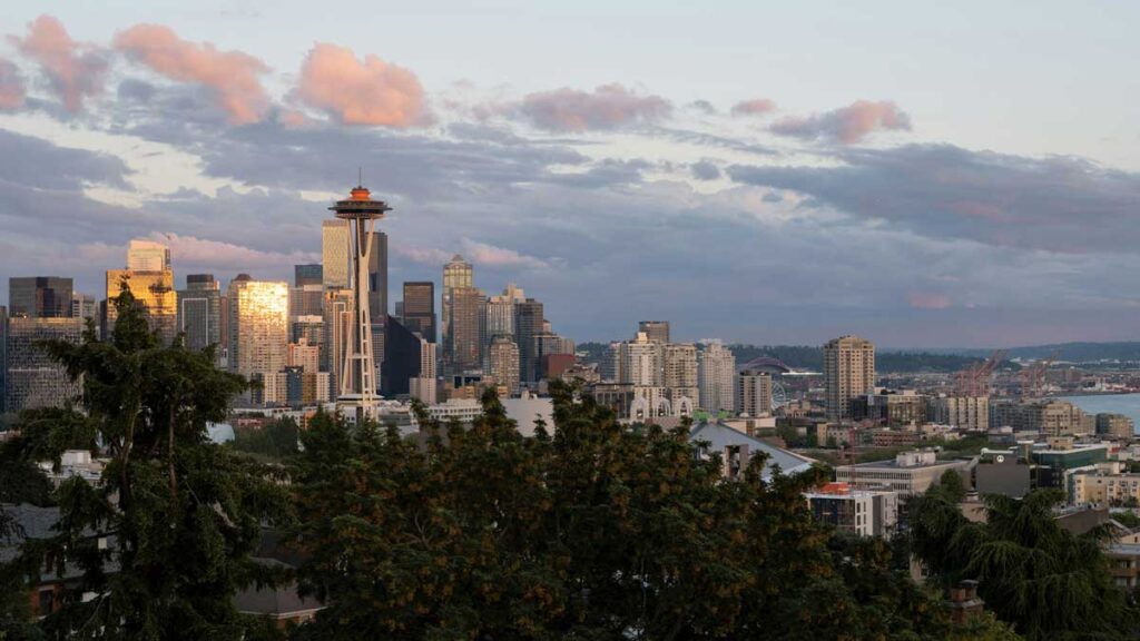 View of Seattle from Kerry Park.