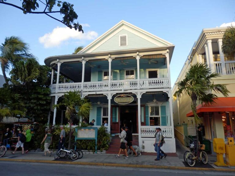 Classic Key West architecture.