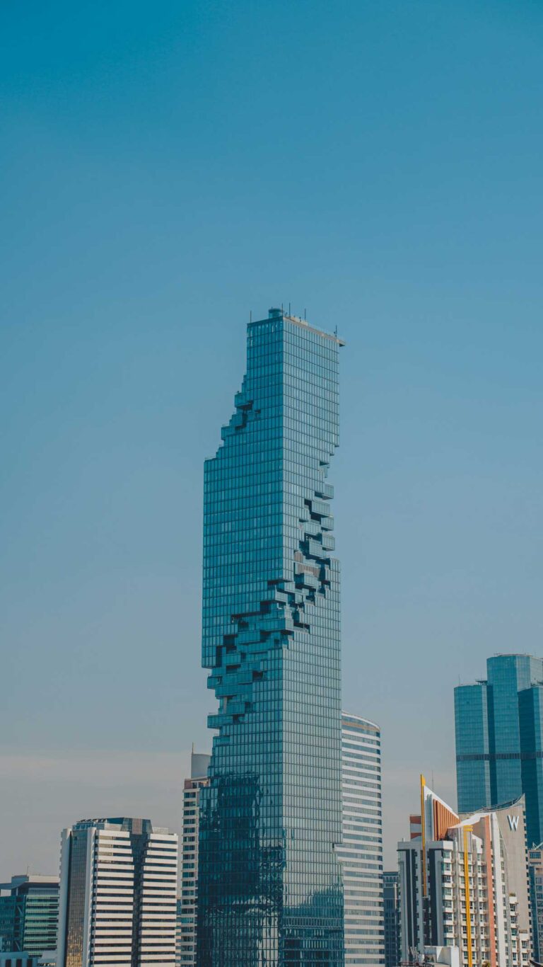 The King Power Mahanakhon skyscraper in Bangkok, Thailand.