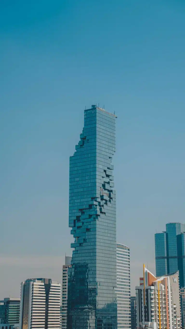 The King Power Mahanakhon skyscraper in Bangkok, Thailand.