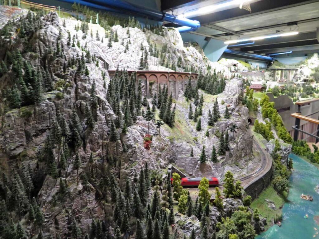 Miniatur Wunderland in Hamburg, Germany.