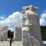 The Dr Martin Luther King Jr Memorial in Washington DC.