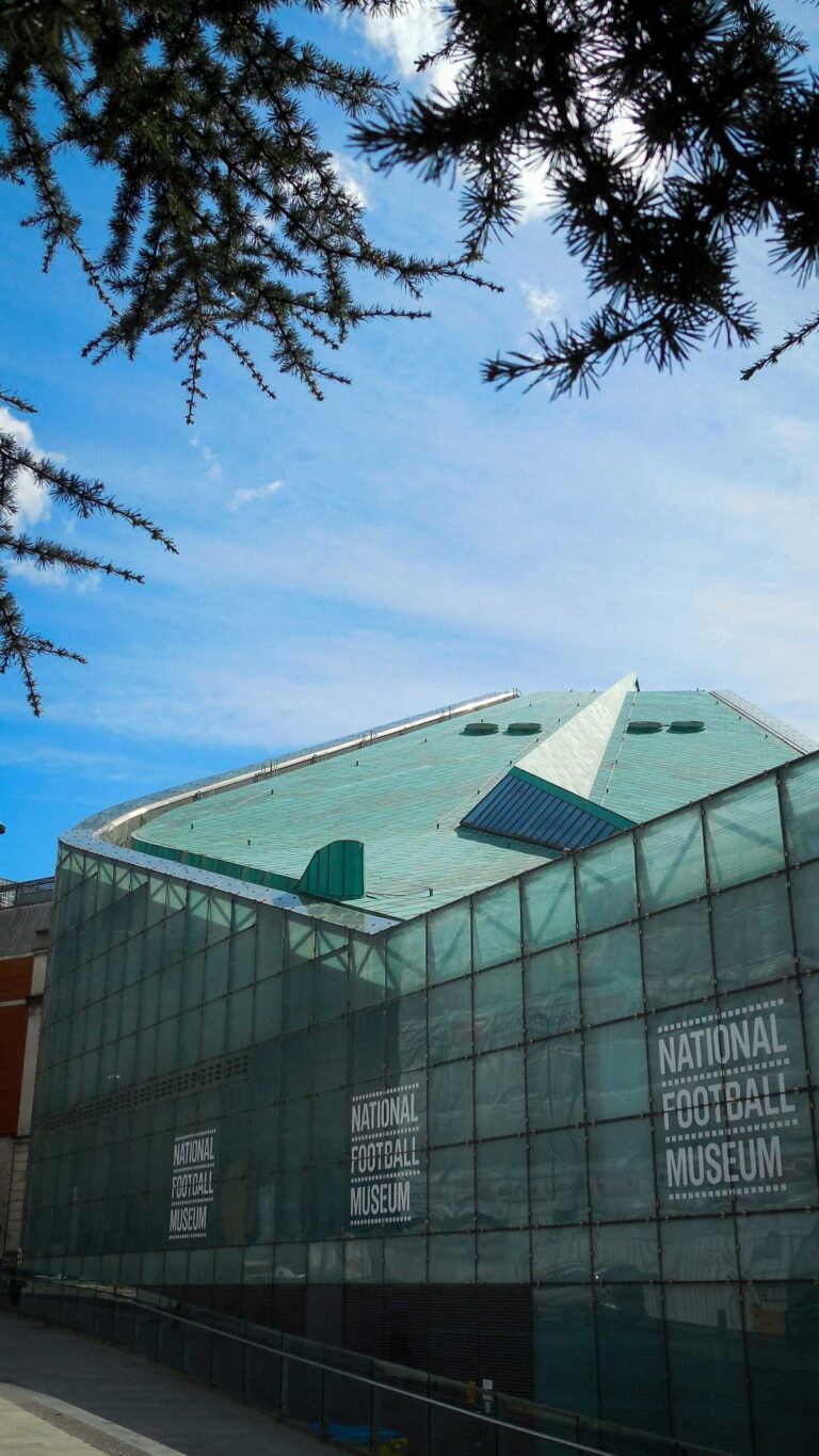 The National Football Museum in Manchester, England.