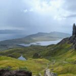 The Old Man of Storr on the Isle of Skye, Scotland.