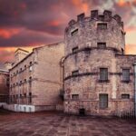 Oxford Castle and Prison in Oxford, South-East England.