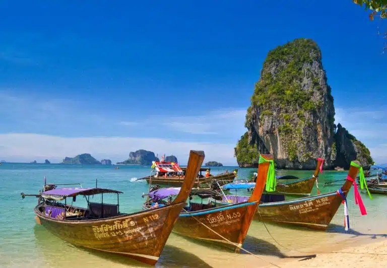 Phra Nang Beach in Krabi, Thailand.