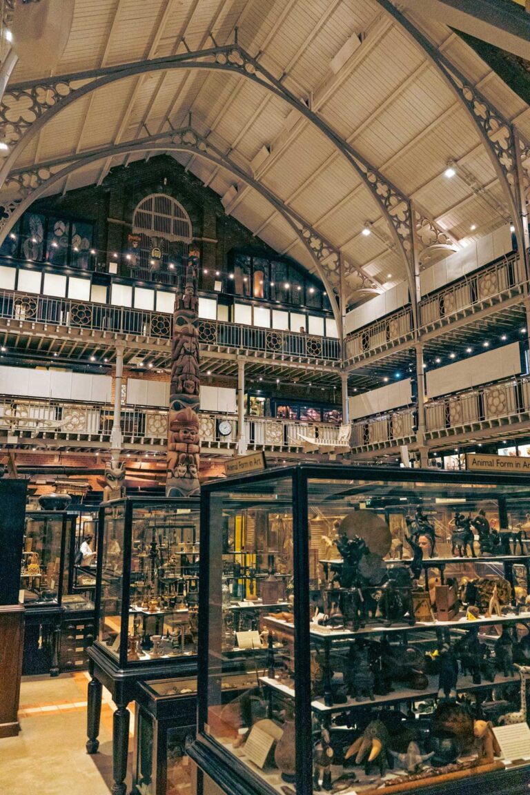 The Pitt Rivers Museum in Oxford.