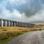 The Ribblehead Viaduct in the Yorkshire Dales, Yorkshire.
