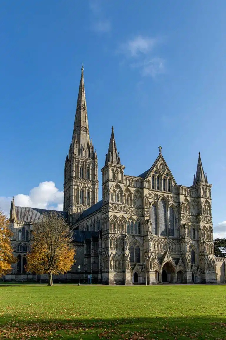 Salisbury Cathedral in Salisbury, Wiltshire.