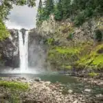 Snoqualmie Falls near Seattle, Washington.