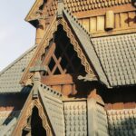The Gol Stave Church at the Norsk Folkemuseum in Oslo, Norway.
