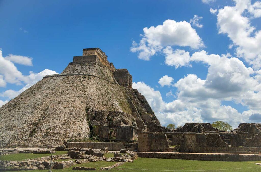 The mighty Mayan ruins of Uxmal, Mexico.