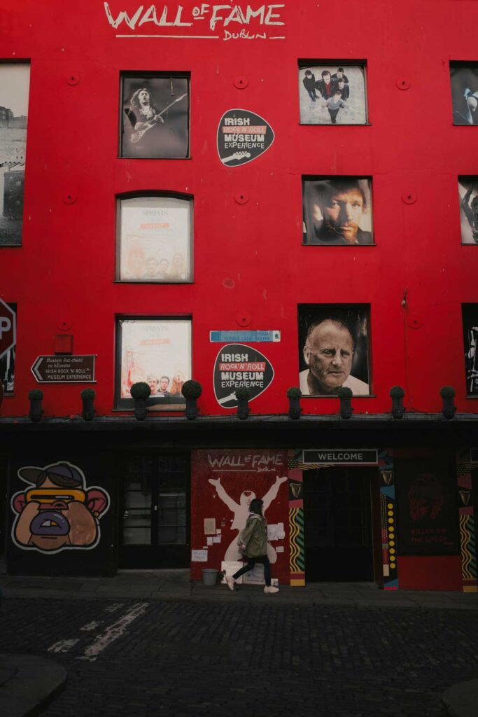 The Irish Rock 'N' Roll Museum in Experience in Dublin, Ireland.