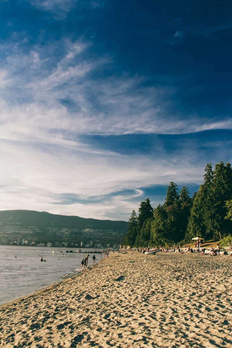 Third Beach in Stanley Park, Vancouver.