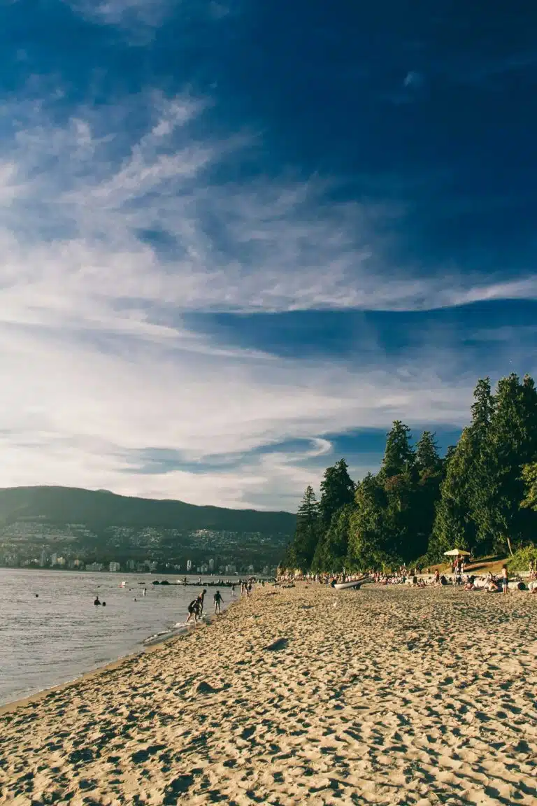 Third Beach in Stanley Park, Vancouver.