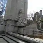 The USS Maine Monument in Central Park, New York City.