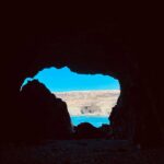The view from inside the Ajuy Caves, Fuerteventura.