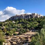 The Ancient Agora of Athens, Greece.