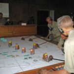 Inside the Battlebox, Singapore.