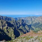 Mountain views from the Boca da Encumeada in Madeira, Portugal.