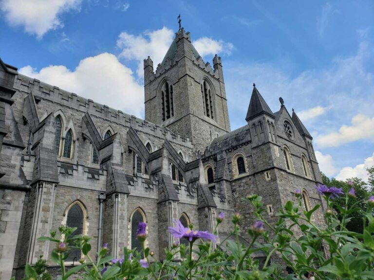 Christ Church Cathedral in Dublin, Ireland.