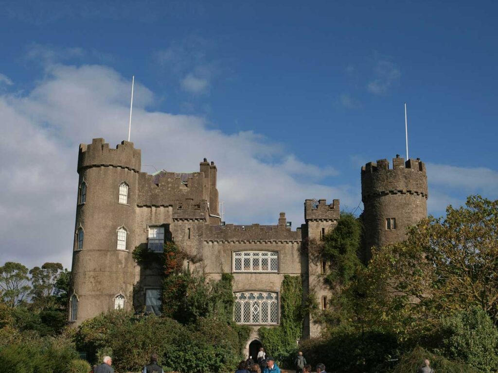 Malahide Castle near Dublin, Ireland.