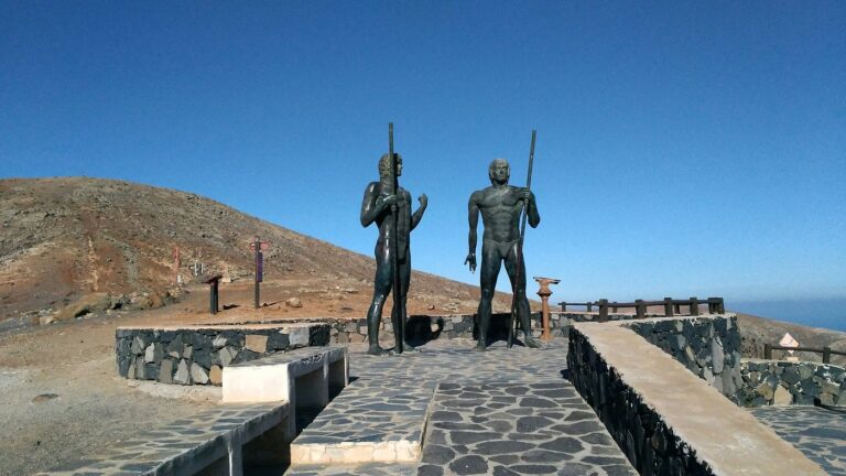 The Mirador de Guise y Ayose in Fuerteventura, the Canary Islands.