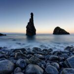 View from the Miradoura Ribeira da Janela in Madeira, Portugal.