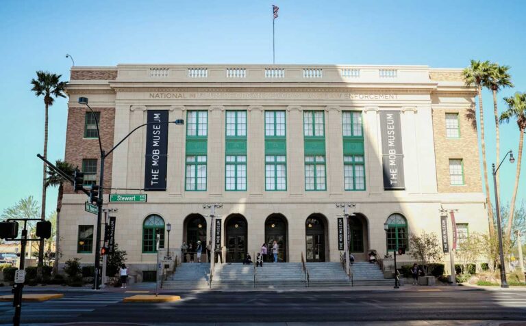 The Mob Museum in Las Vegas, Nevada.