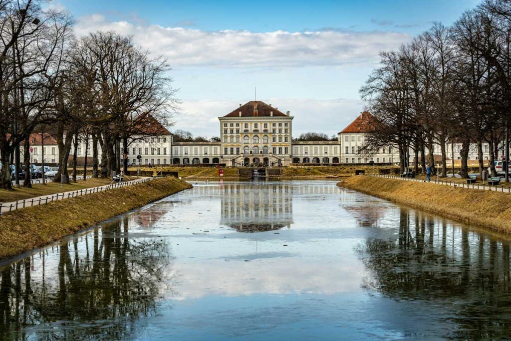 The Nymphenburg Palace in Munich, Germany.