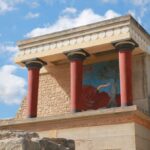 The Palace of Knossos near Heraklion, Crete.