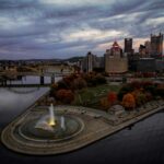Point State Park in Pittsburgh, Pennsylvania.