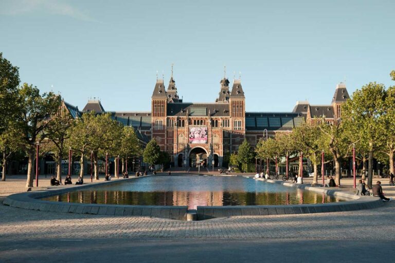 The Rijksmuseum in Amsterdam, the Netherlands.