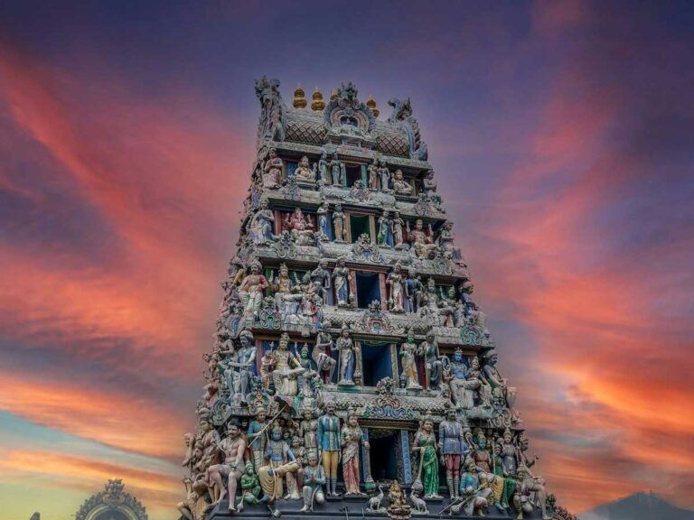 Sri Mariamman Temple in Singapore.
