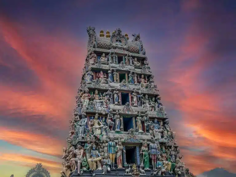 Sri Mariamman Temple in Singapore.