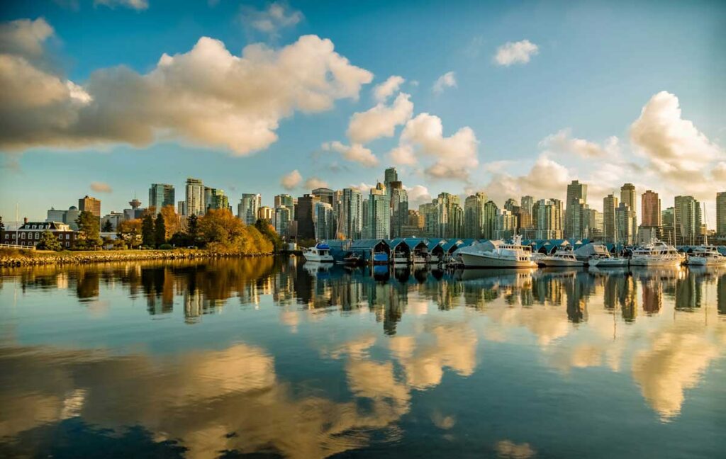 Vancouver in British Columbia.