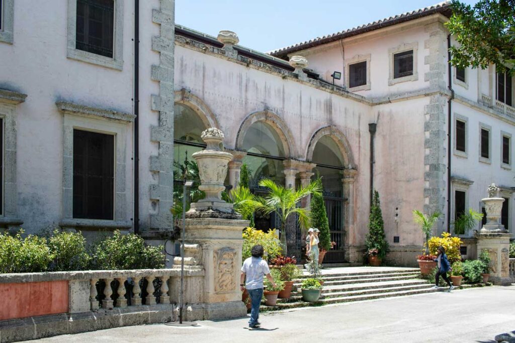 The Vizcaya Museum and Gardens in Coconut Grove, Miami.
