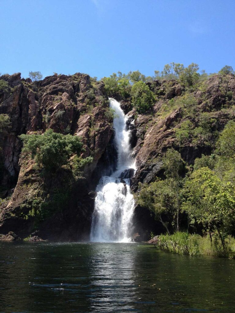 Wangi Falls in Litchfield National Park, Northern Territory.