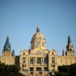 The Museu Nacional d'Art de Catalunya in Barcelona, Spain.