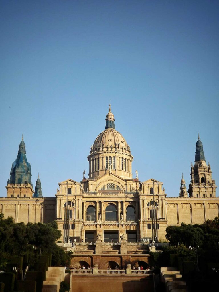 The Museu Nacional d'Art de Catalunya in Barcelona, Spain.