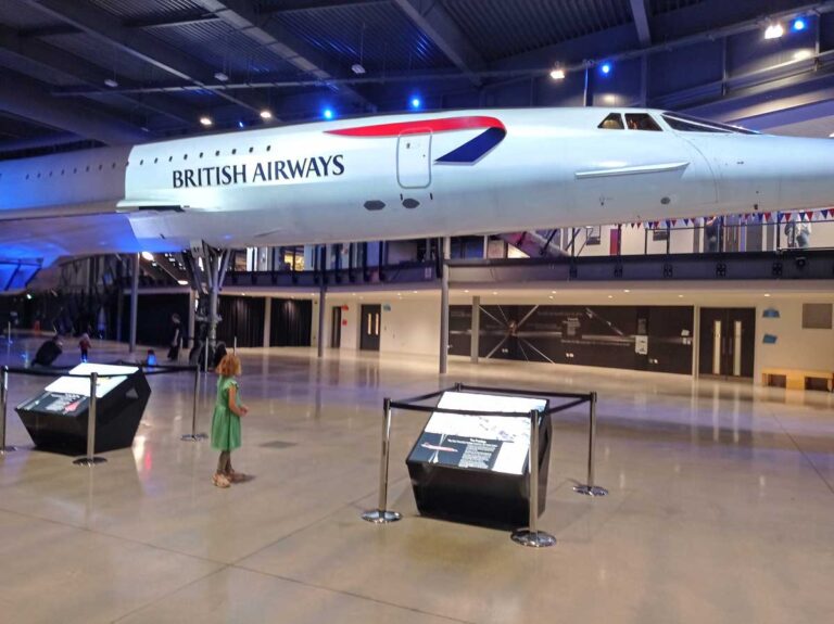 Concorde at Aerospace Bristol.
