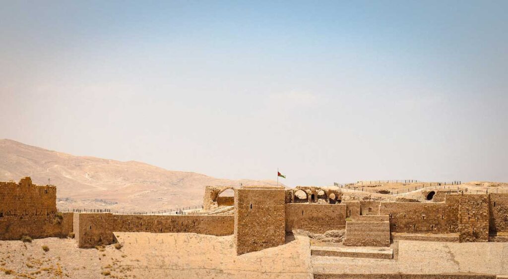 Al Karak Castle in Jordan.