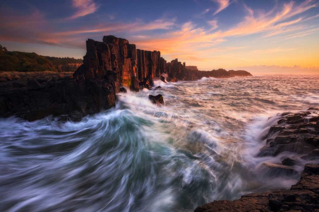 The Bombo Headland in Kiama, New South Wales.