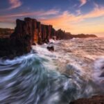The Bombo Headland in Kiama, New South Wales.