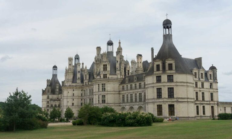 Chambord Castle in the Loire Valley, France.