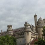 Chateau de Pierrefonds near Compiegne, France.