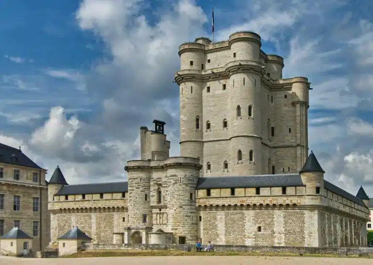 The Chateau de Vincennes in Paris, France.