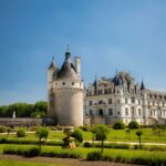 Chenonceau Castle in the Loire Valley, France.