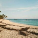 Fort Zachary Taylor Historic State Park Beach in Key West, Florida.