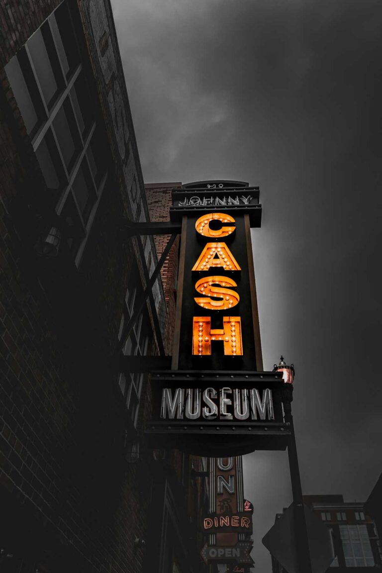 The Johnny Cash Museum in Nashville, Tennessee.